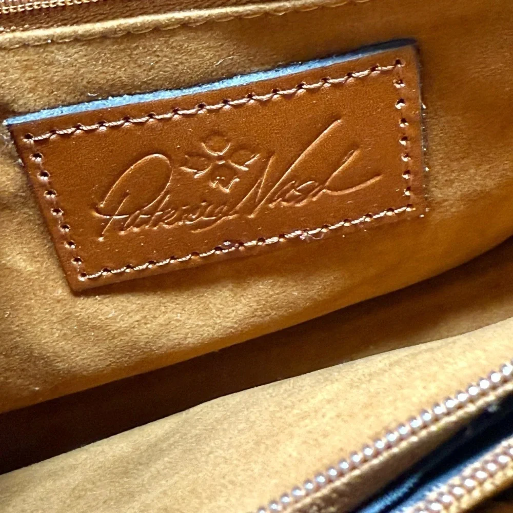 Patricia Nash Porcili Cognac Leather Bag